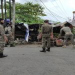 Sat Pol PP Kota Pangkalpinang menertibkan pedagang kaki lima Pasar Induk Kota Pangkalpinang Sat Pol PP Kota Pangkalpinang menertibkan pedagang kaki lima Pasar Induk Kota Pangkalpinang