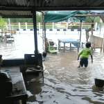 Dampak Hujan Seharian Ratusan Rumah di Kota Pangkalpinang Tergenang Air Dampak Hujan Seharian Ratusan Rumah di Kota Pangkalpinang Tergenang Air