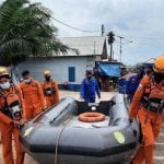 Pencarian Nelayan Bagan yang Hilang di Perairan Tanjung Merun Pencarian Nelayan Bagan yang Hilang di Perairan Tanjung Merun