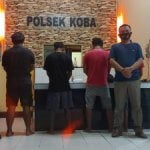 Empat Pemuda Diringkus Polsek Koba akibat Memperkosa SeorangGadis Empat Pemuda Diringkus Polsek Koba akibat Memperkosa SeorangGadis