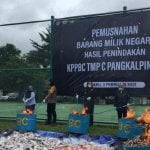 3,9 Juta Batang Rokok Ilegal Dimusnahkan Bea Cukai Pangkalpinang 3,9 Juta Batang Rokok Ilegal Dimusnahkan Bea Cukai Pangkalpinang