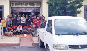 5 Orang Yg Melakukan Tindak Pidana Pencurian Terhadap Baterai Tower H Berhasil di Amankan BL 800 AH  Tim Opsnal Subdit 3 Jatanras Ditreskrimum Polda Bangka Belitung 5 Orang Yg Melakukan Tindak Pidana Pencurian Terhadap Baterai Tower H Berhasil di Amankan BL 800 AH  Tim Opsnal Subdit 3 Jatanras Ditreskrimum Polda Bangka Belitung
